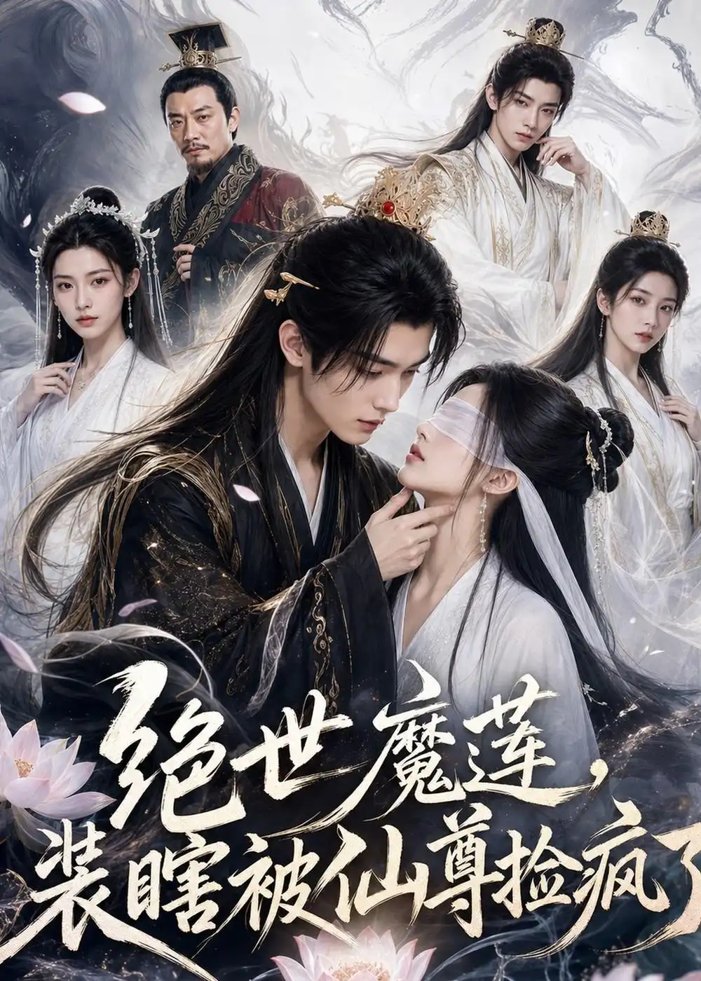绝世魔莲，装瞎被仙尊捡疯了&绝世魔莲装瞎被仙尊捡疯了 - 短剧短剧海报图片