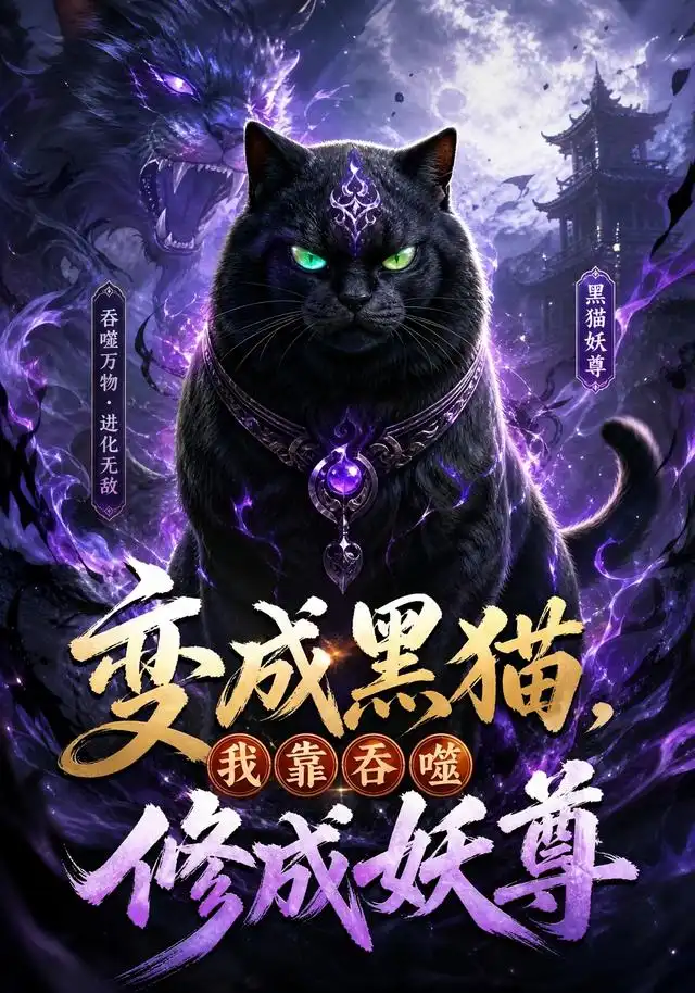 变成黑猫,我靠吞噬修成妖尊&变成黑猫我靠吞噬修成妖尊