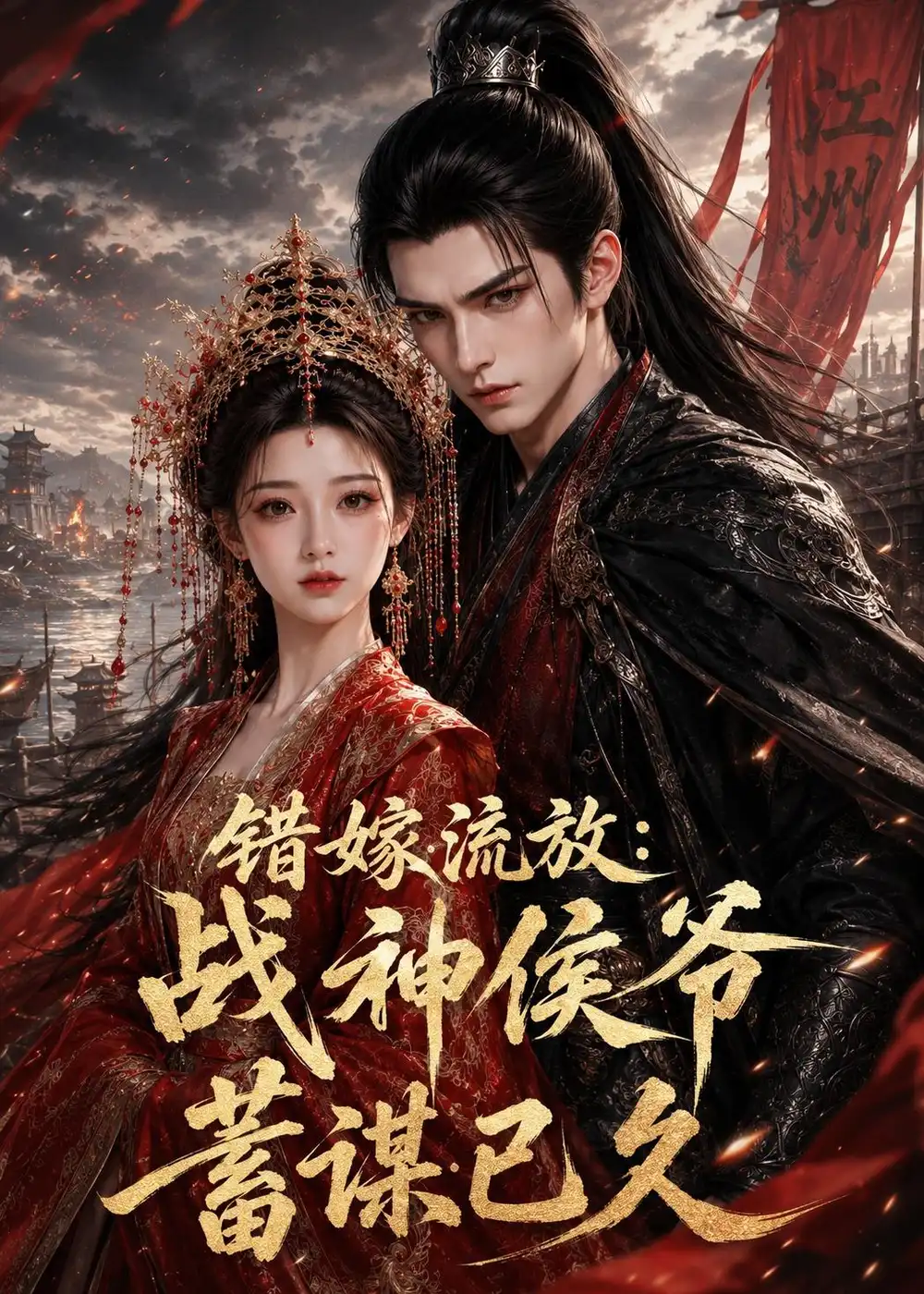 错嫁流放战神侯爷蓄谋已久 - 短剧短剧海报图片