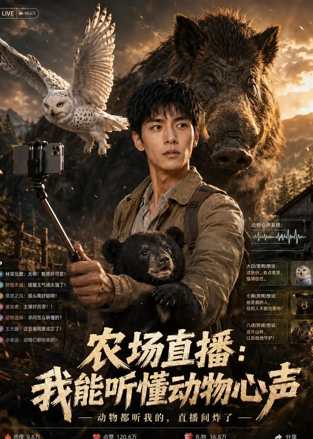 农场直播:我能听懂动物心声&农场直播我能听懂动物心声