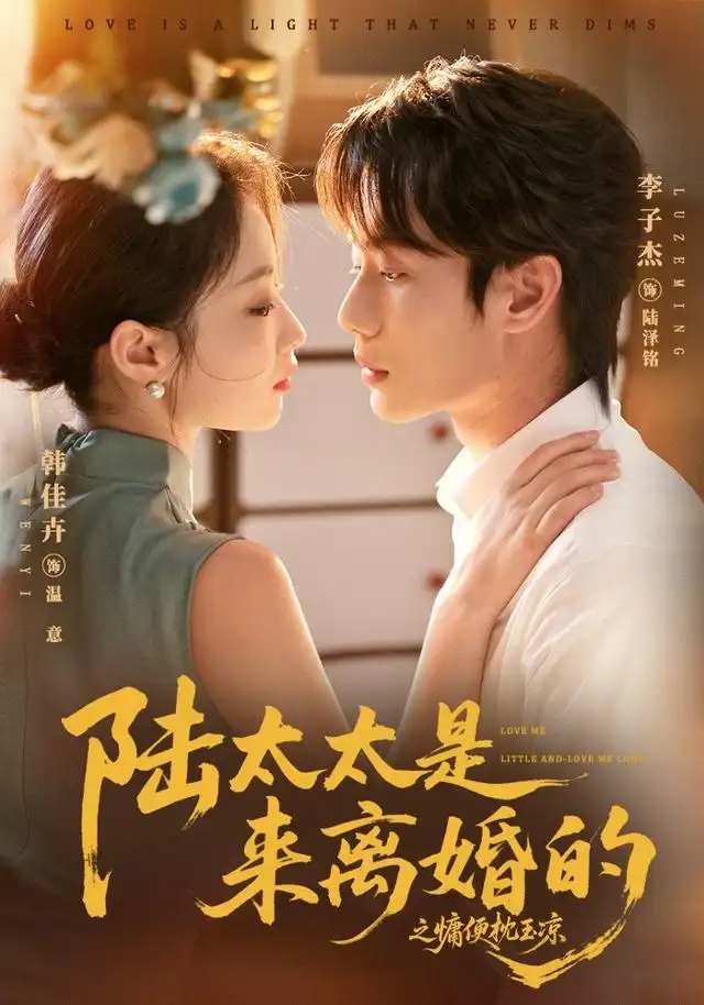 陆太太是来离婚的之慵便枕玉凉 - 短剧短剧海报图片