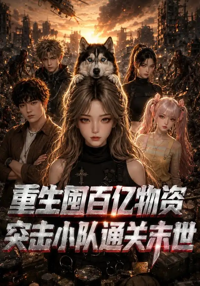 重生囤百亿物资，突击小队通关末世&重生囤百亿物资突击小队通关末世 - 短剧短剧海报图片