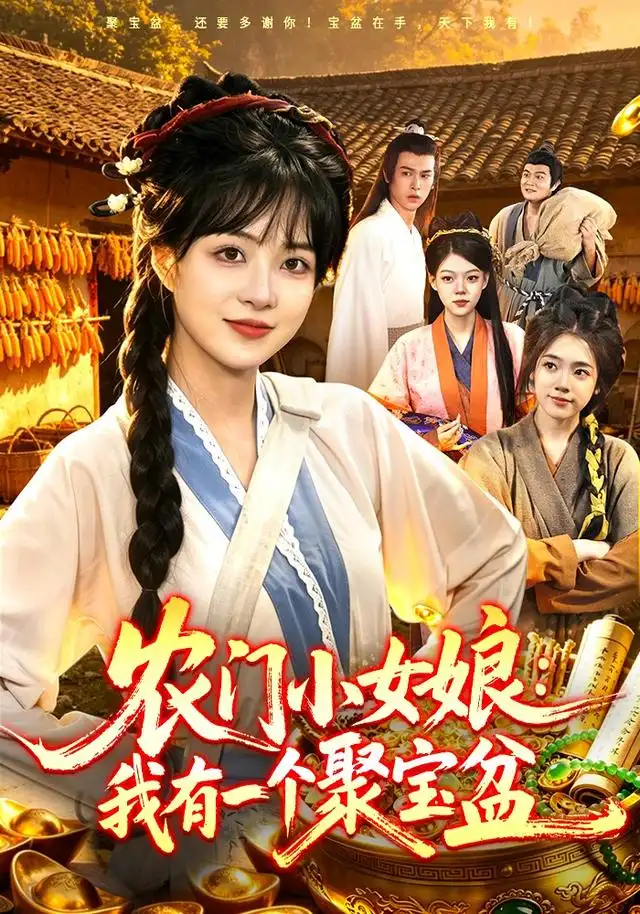 农门小女娘：我有一个聚宝盆&农门小女娘我有一个聚宝盆 - 短剧短剧海报图片