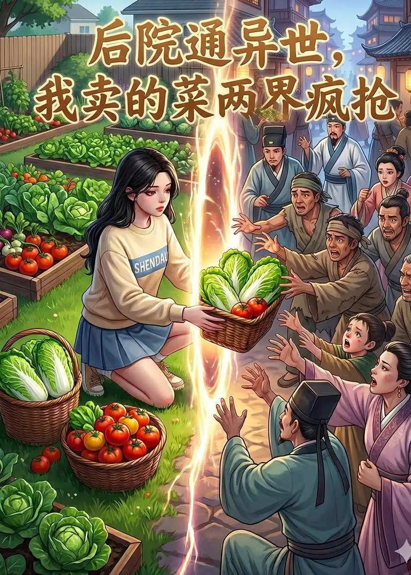 后院通异世,我卖的菜两界疯抢&后院通异世我卖的菜两界疯抢