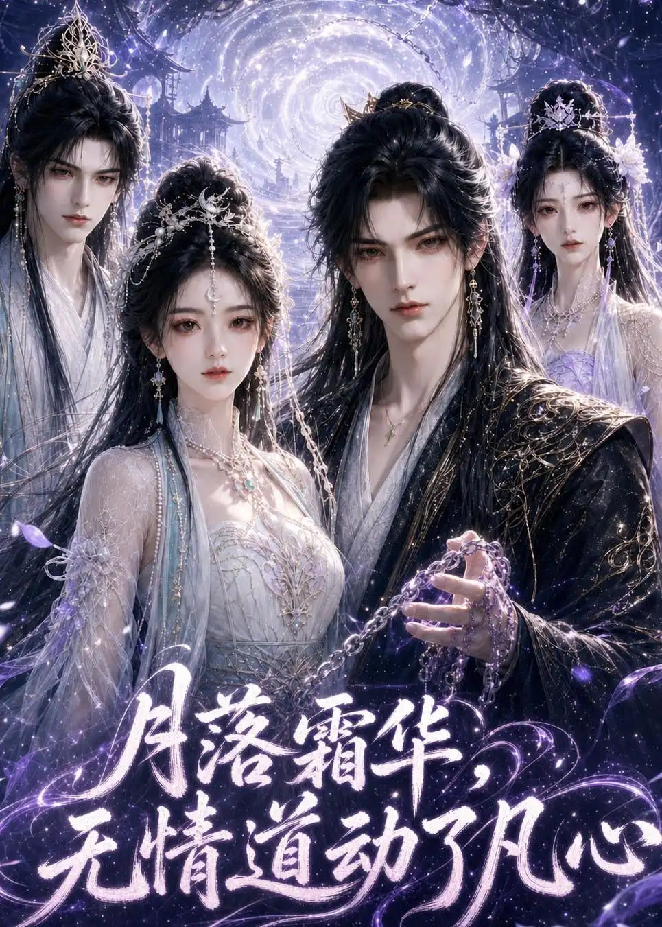 月落霜华,无情道动了凡心&月落霜华无情道动了凡心