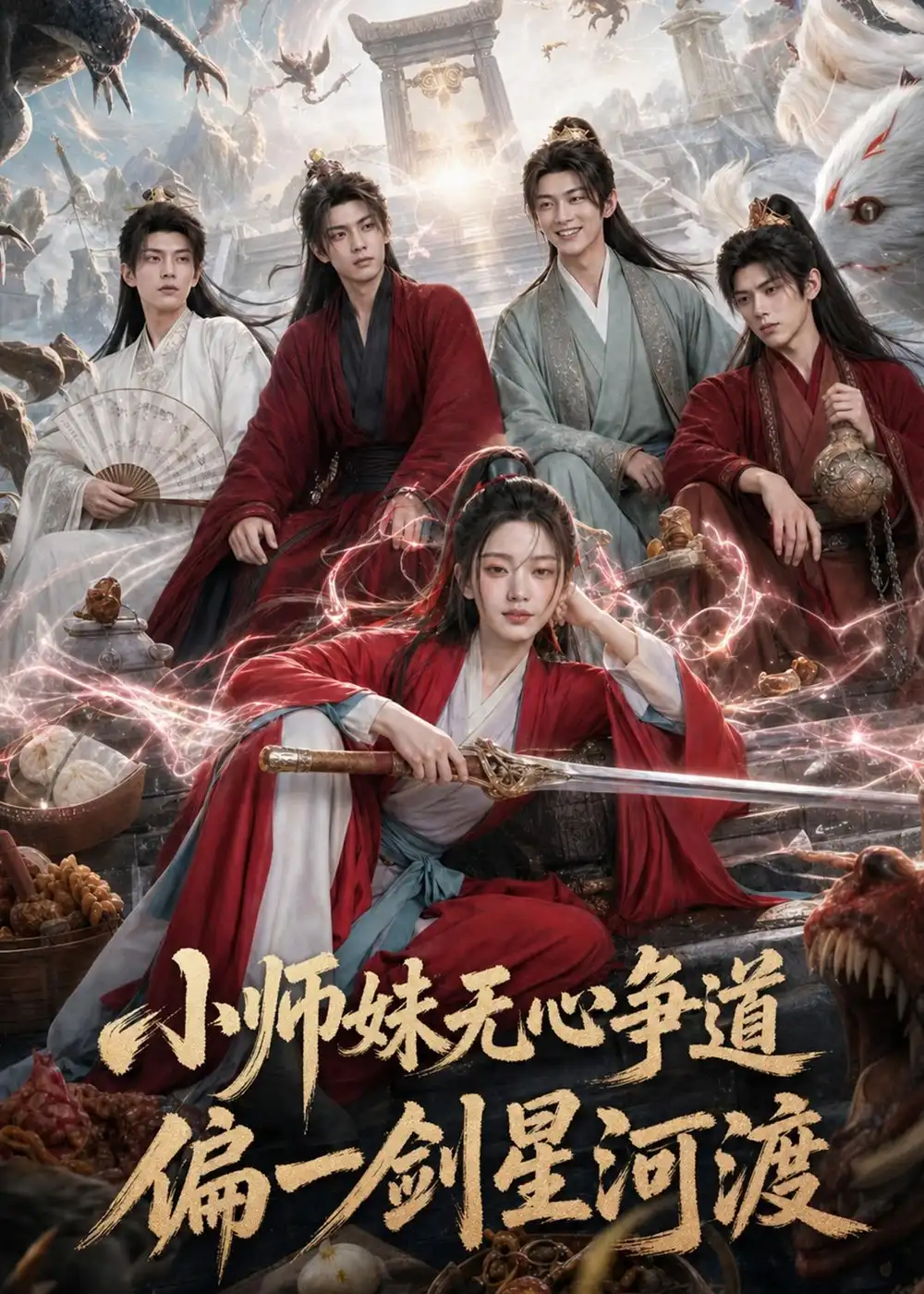 小师妹无心争道,偏一剑星河渡&小师妹无心争道偏一剑星河渡