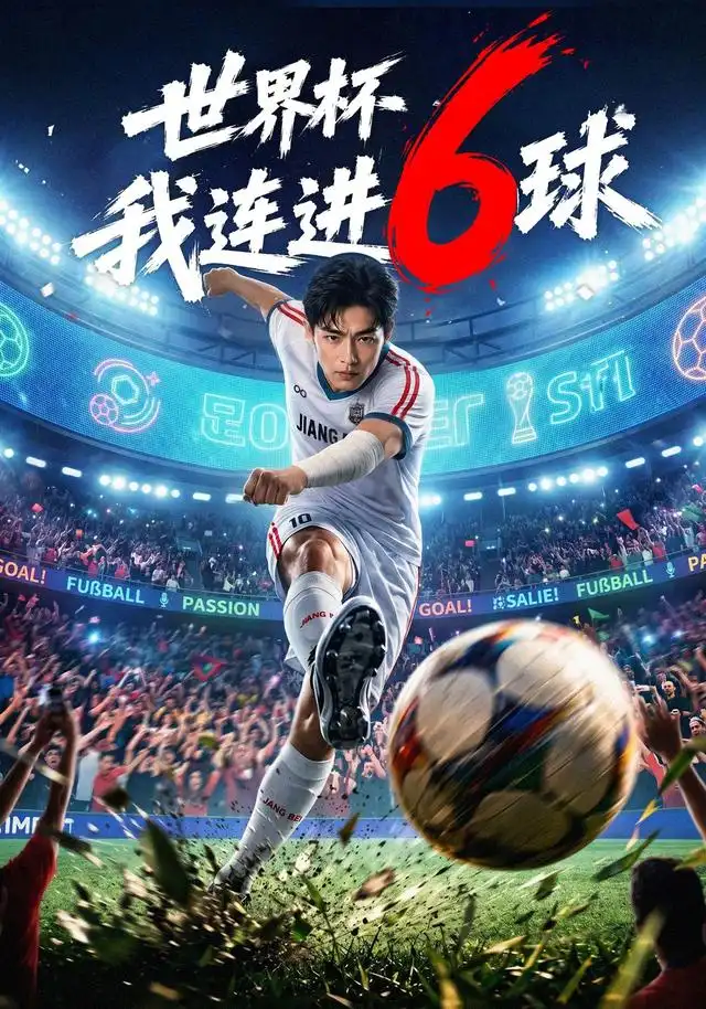 世界杯我连进6球 - 短剧短剧海报图片