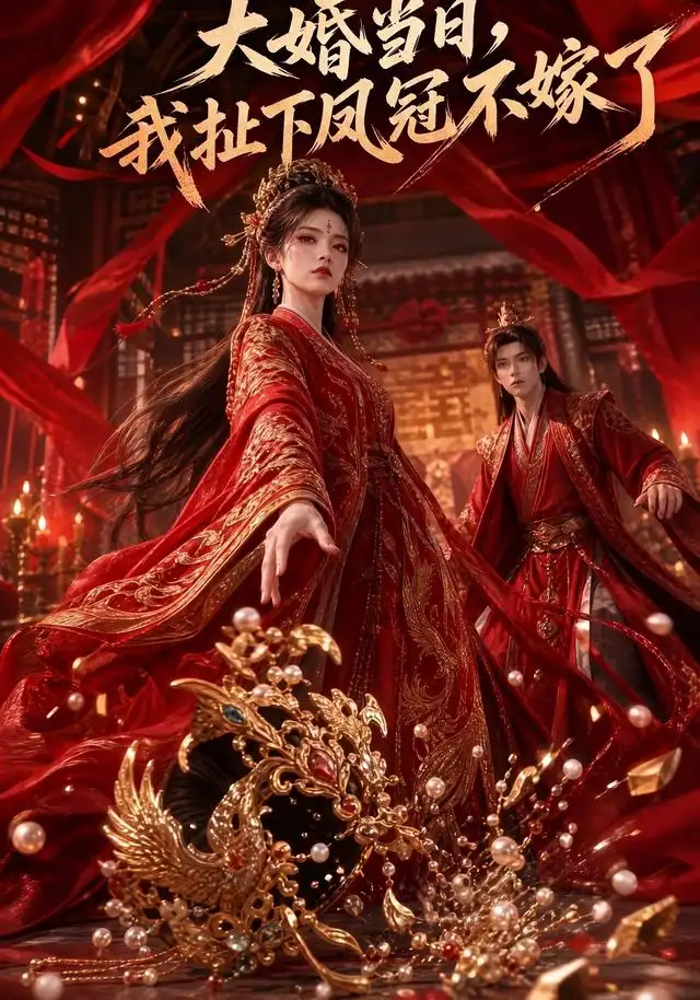 大婚当日，我扯下凤冠不嫁了&大婚当日我扯下凤冠不嫁了 - 短剧短剧海报图片