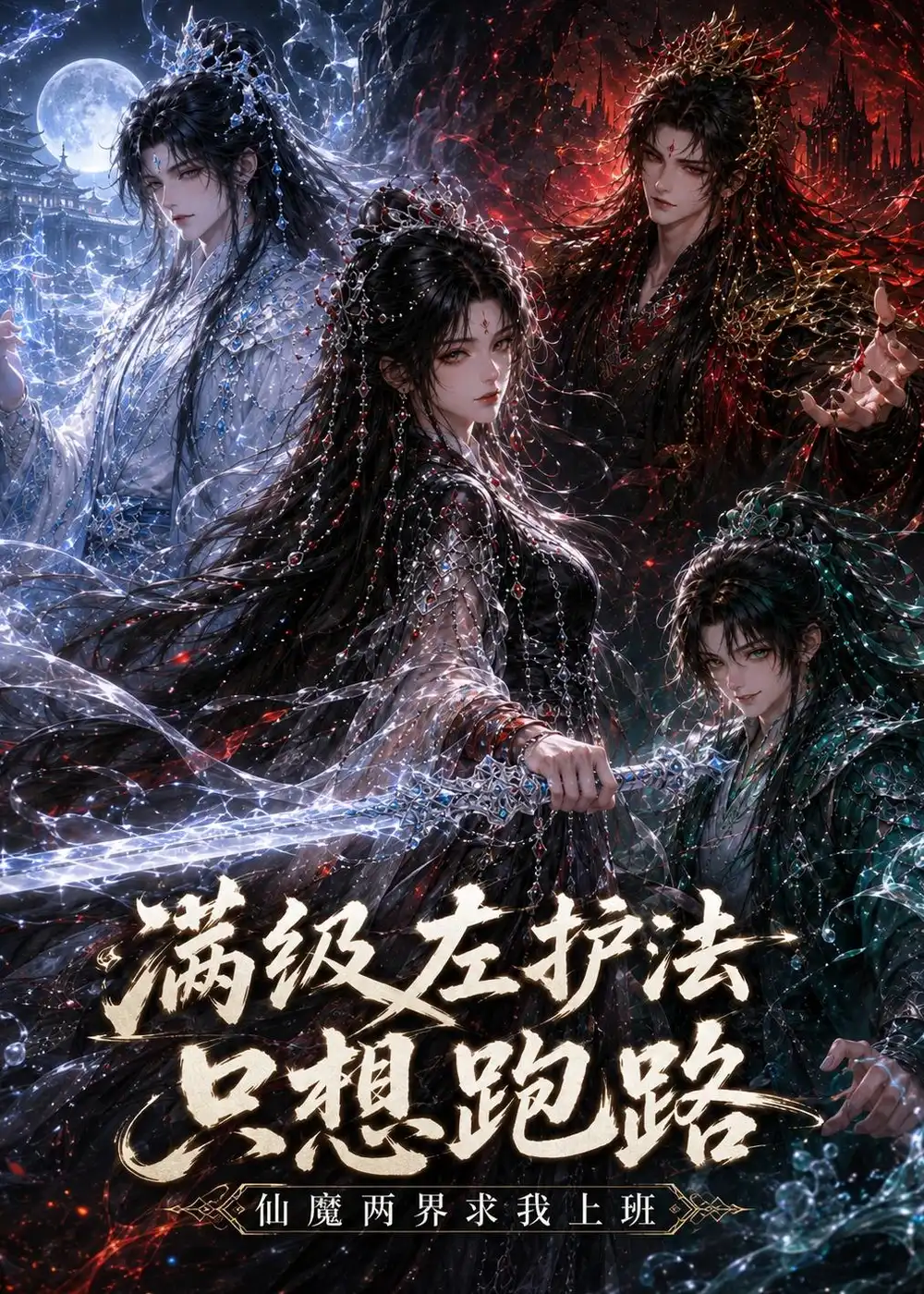 满级左护法只想跑路,仙魔两界求我上班&满级左护法只想跑路仙魔两界求我上班