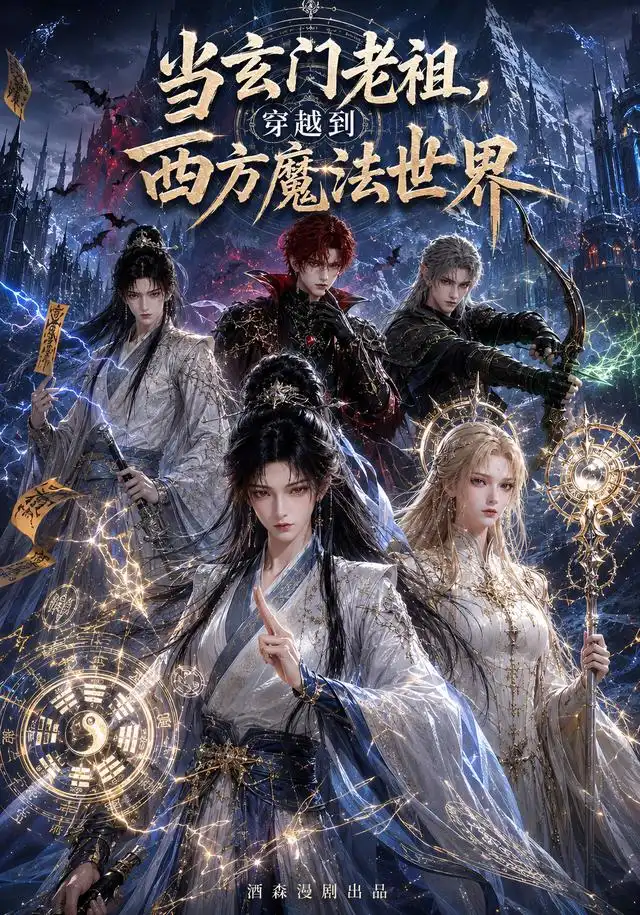 当玄门老祖，穿越到西方魔法世界&当玄门老祖穿越到西方魔法世界 - 短剧短剧海报图片