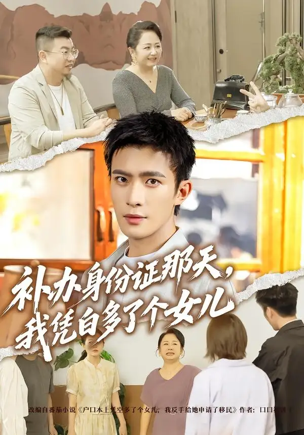 补办身份证那天，我凭白多了个女儿 - 短剧短剧海报图片