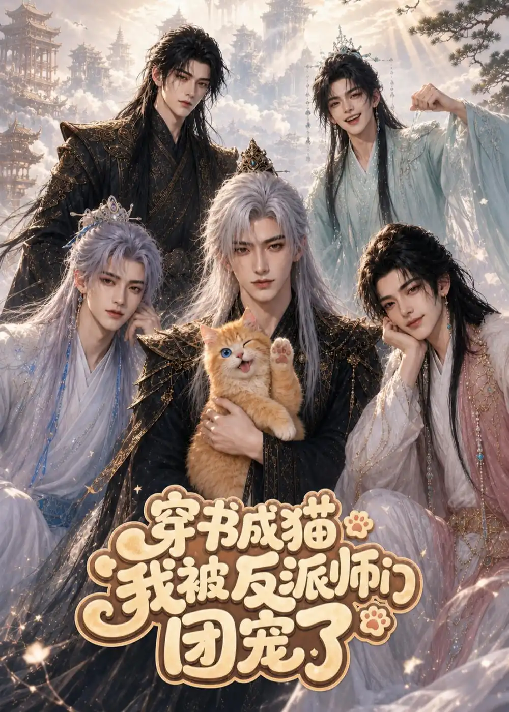 穿书成猫我被反派师门团宠了