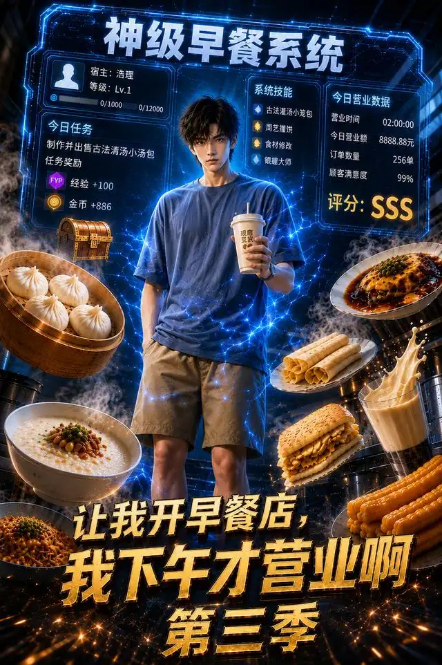 让我开早餐店,我下午才营业啊第三季&让我开早餐店我下午才营业啊第三季