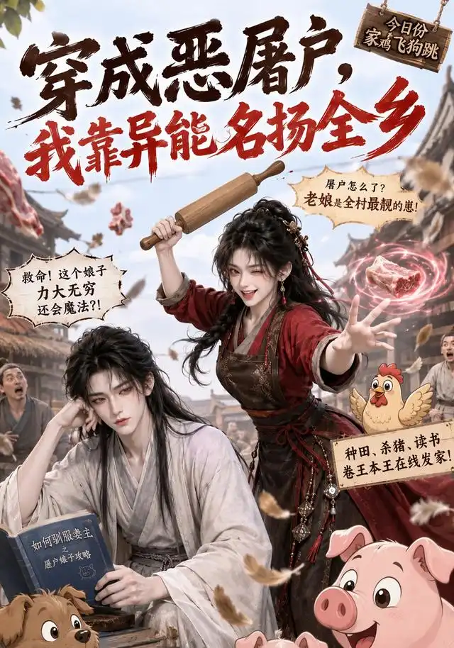 穿成恶屠户,我靠异能名扬全乡&穿成恶屠户我靠异能名扬全乡