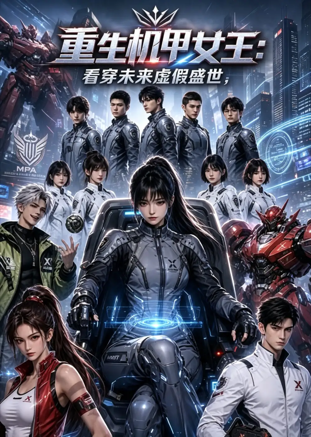 重生机甲女王,看穿未来虚假盛世&重生机甲女王看穿未来虚假盛世