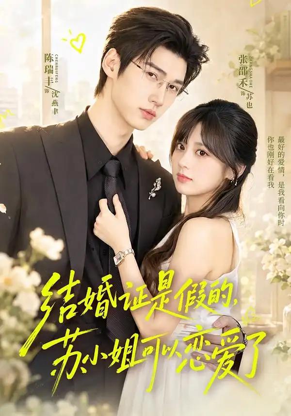 结婚证是假的，苏小姐可以恋爱了&结婚证是假的苏小姐可以恋爱了 - 短剧短剧海报图片