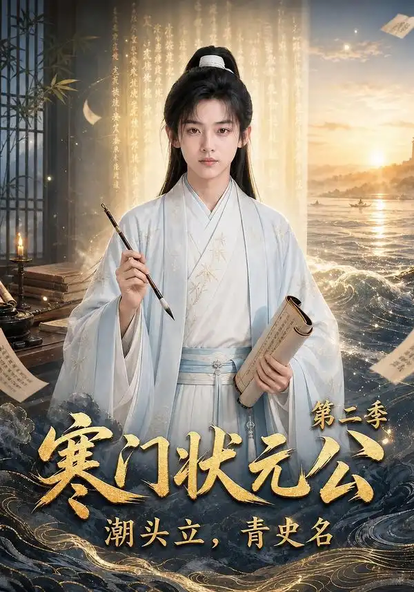 寒门状元公潮头立，青史名第二季&寒门状元公潮头立青史名第二季 - 短剧短剧海报图片