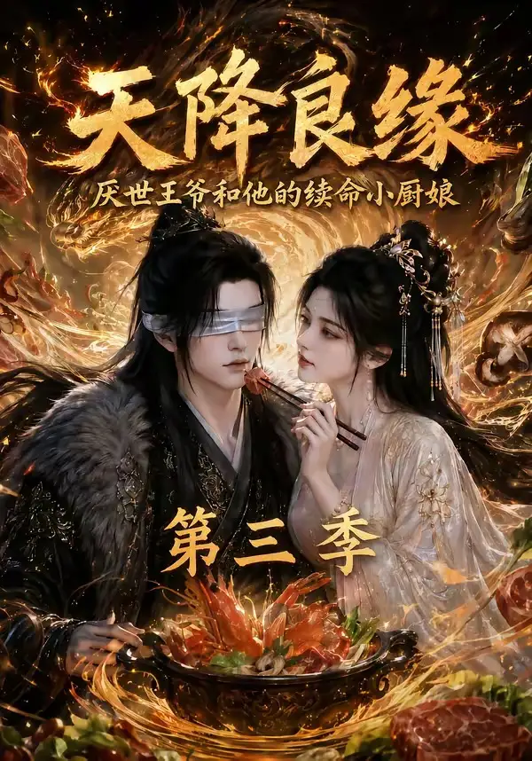 天降良缘：厌世王爷和他的续命小厨娘第三季&天降良缘厌世王爷和他的续命小厨娘第三季 - 短剧短剧海报图片