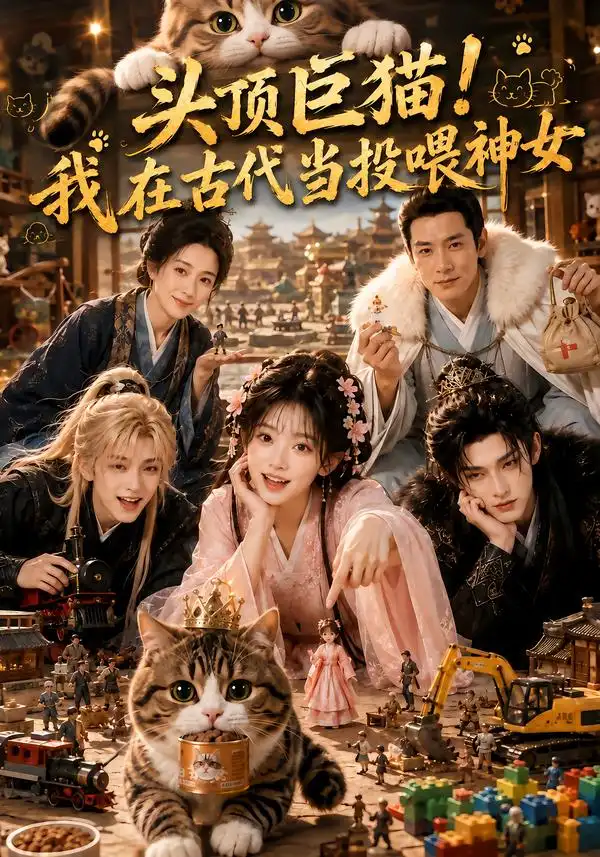 头顶巨猫!我在古代当投喂神女&头顶巨猫我在古代当投喂神女