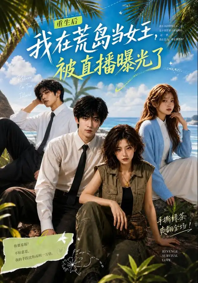 重生后我在荒岛当女王，被直播曝光了&重生后我在荒岛当女王被直播曝光了