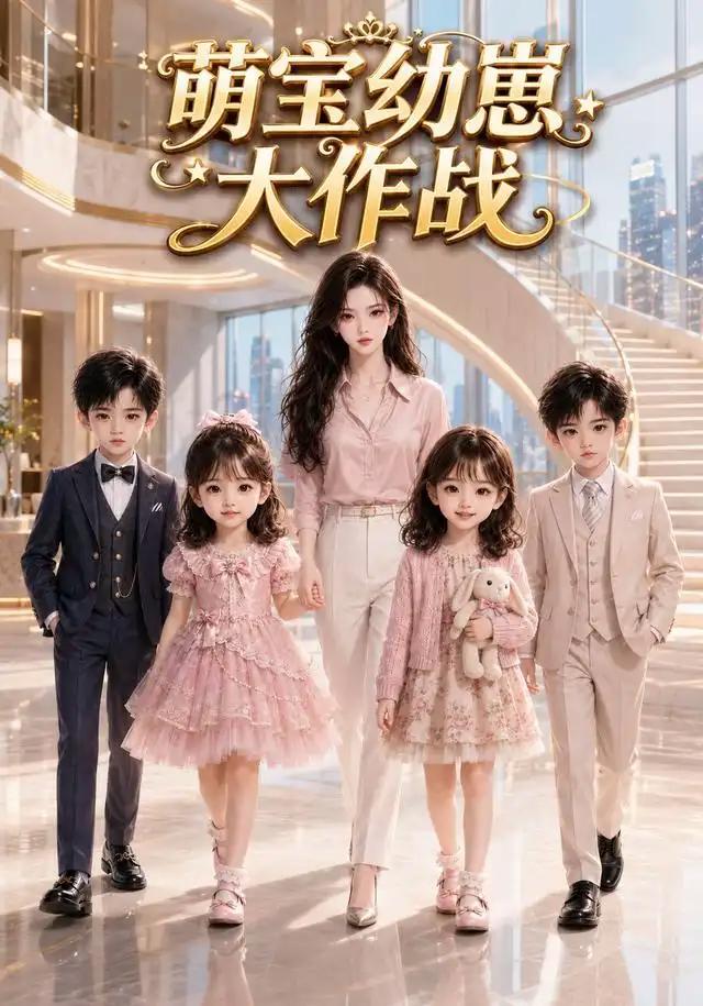 萌宝幼崽大作战 - 短剧短剧海报图片