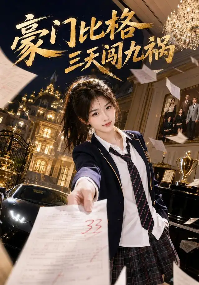 豪门比格三天闯九祸 - 短剧短剧海报图片