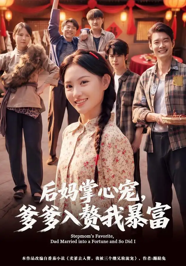 后妈掌心宠，爹爹入赘我暴富&后妈掌心宠爹爹入赘我暴富 - 短剧短剧海报图片