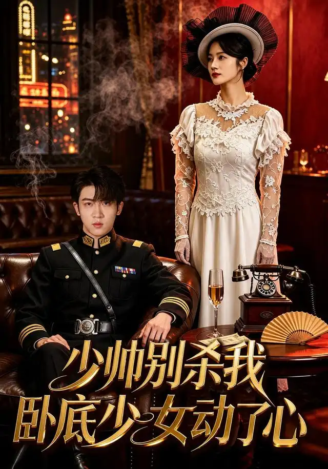 少帅别杀我，卧底少女动了心&少帅别杀我卧底少女动了心 - 短剧短剧海报图片