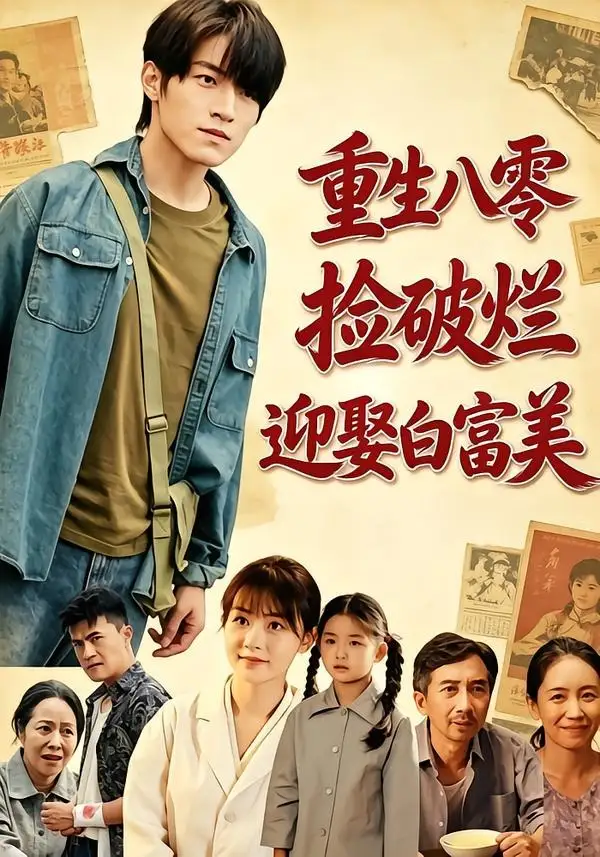 重生八零，捡破烂迎娶白富美 - 短剧短剧海报图片