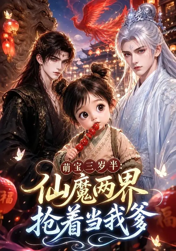 萌宝三岁半：仙魔两界抢着当我爹&萌宝三岁半仙魔两界抢着当我爹 - 短剧短剧海报图片
