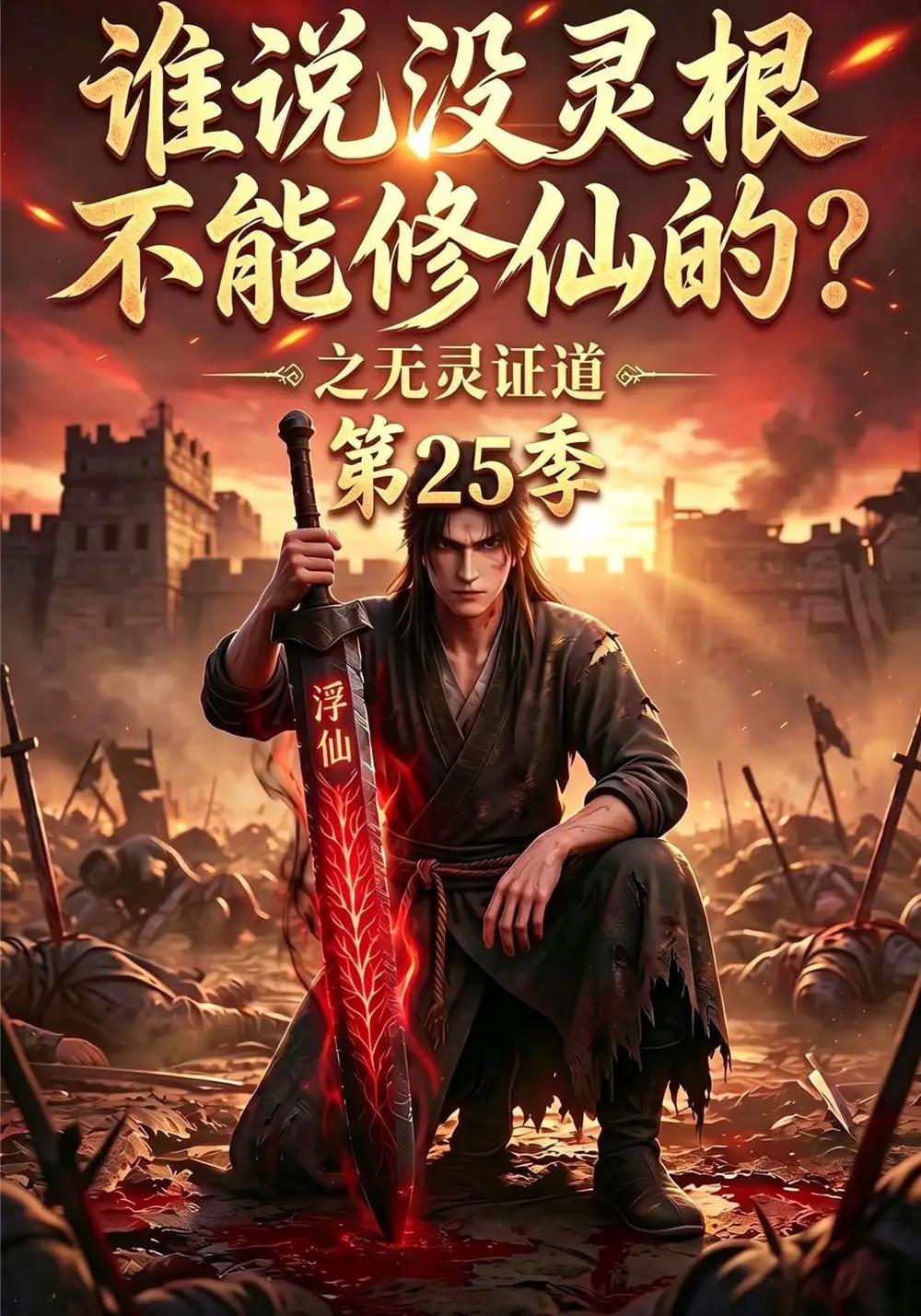 谁说没灵根不能修仙的？之无灵证道第25季&谁说没灵根不能修仙的之无灵证道第25季 - 短剧短剧海报图片