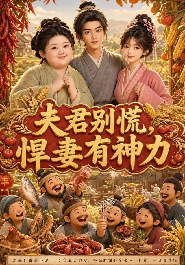 夫君别慌，悍妻有神力&夫君别慌悍妻有神力 - 短剧短剧海报图片