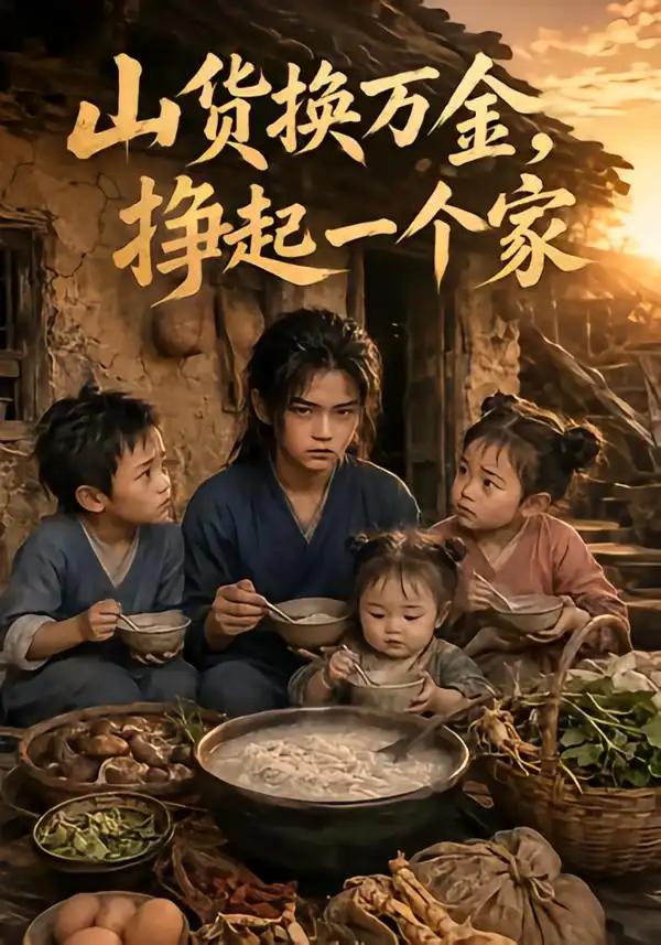 山货换万金，挣起一个家&山货换万金挣起一个家 - 短剧短剧海报图片
