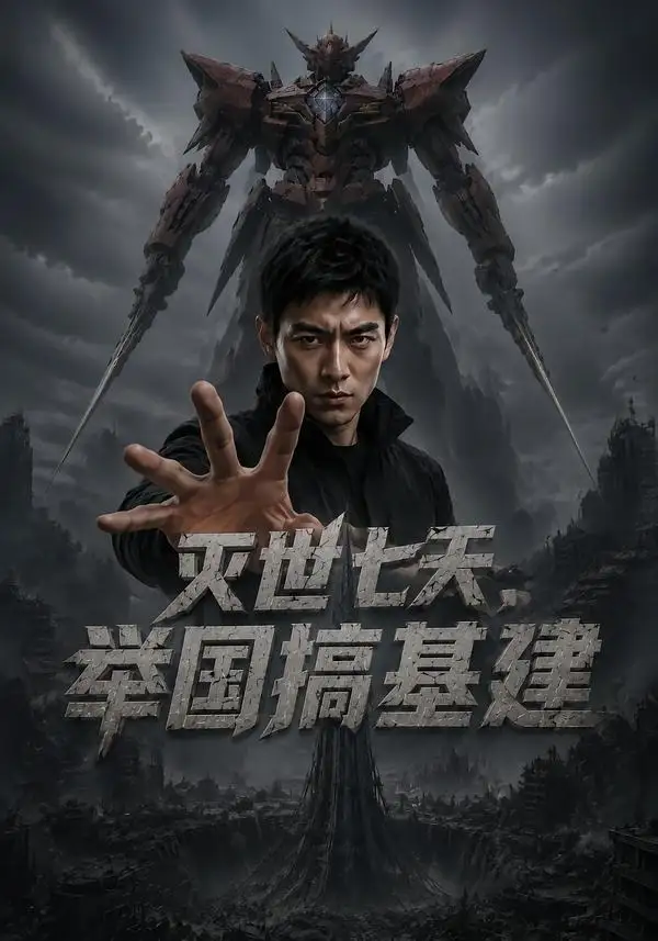 灭世七天，举国搞基建&灭世七天举国搞基建 - 短剧短剧海报图片