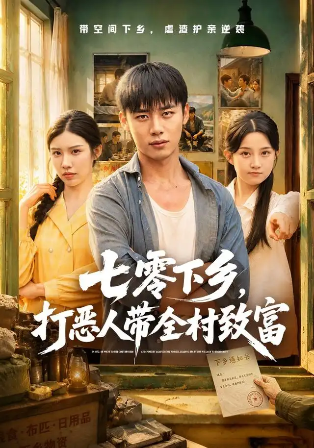 七零下乡，打恶人带全村致富&七零下乡打恶人带全村致富 - 短剧短剧海报图片