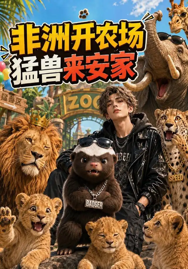非洲开农场,猛兽来安家&非洲开农场猛兽来安家