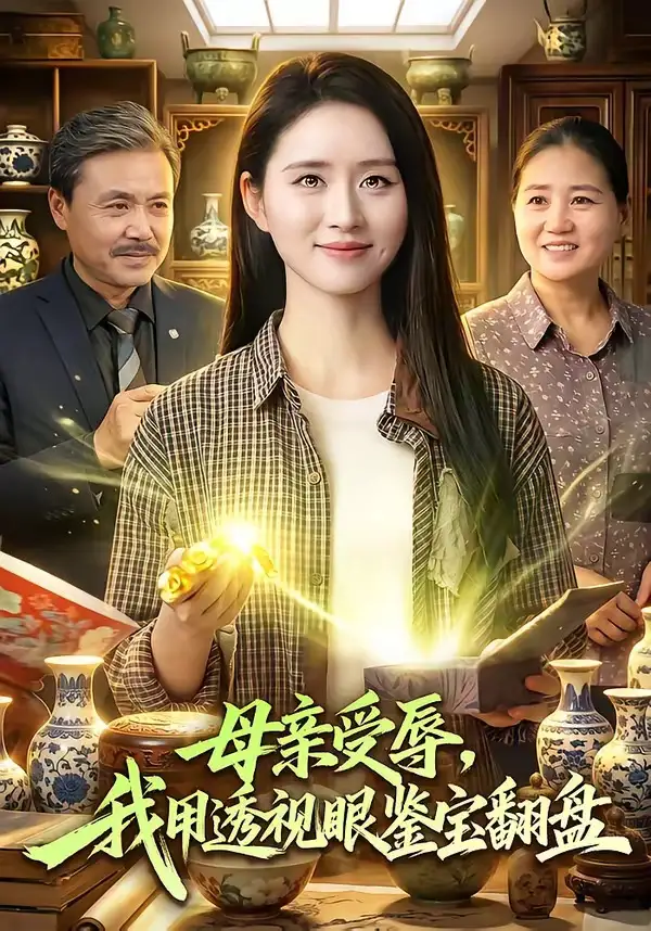 母亲受辱，我用透视眼鉴宝翻盘 - 短剧短剧海报图片
