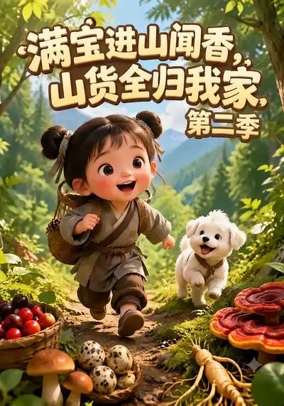 满宝进山闻香，山货全归我家第二季&满宝进山闻香山货全归我家第二季 - 短剧短剧海报图片