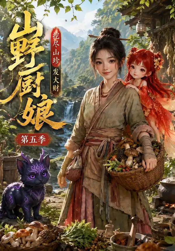 山野厨娘，挖尽山珍发大财第五季&山野厨娘挖尽山珍发大财第五季 - 短剧短剧海报图片