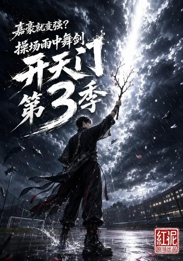 嘉豪就变强?操场雨中舞剑开天门第3季&嘉豪就变强操场雨中舞剑开天门第3季