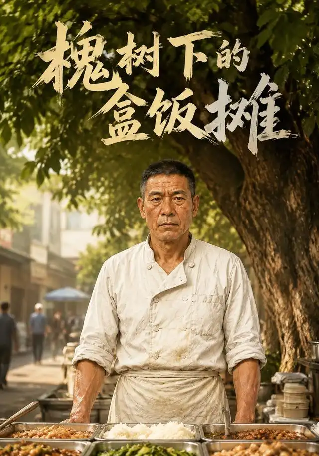 槐树下的盒饭摊
