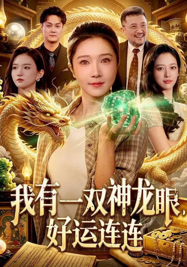 我有一双神龙眼，好运连连&我有一双神龙眼好运连连 - 短剧短剧海报图片