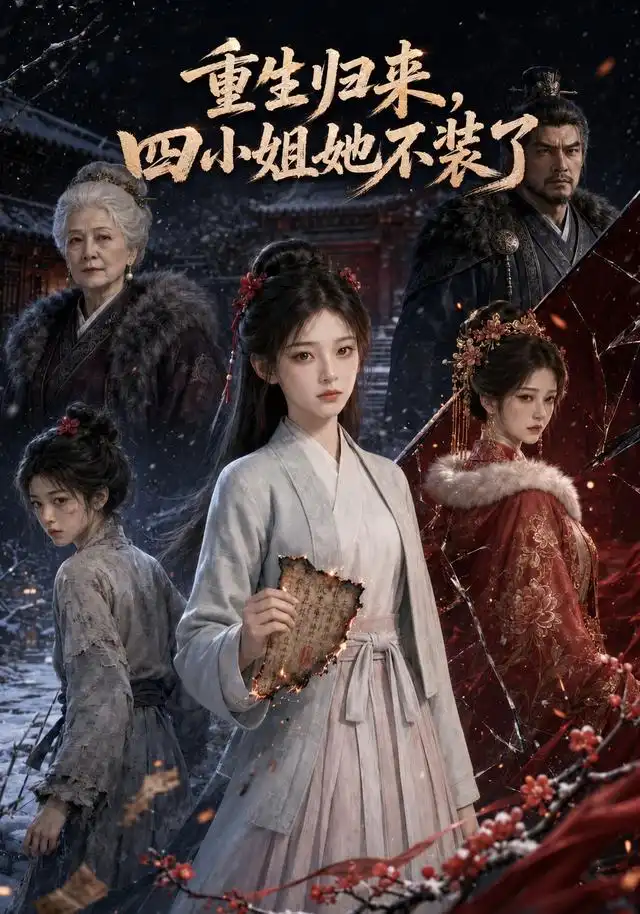 重生归来，四小姐她不装了&重生归来四小姐她不装了 - 短剧短剧海报图片