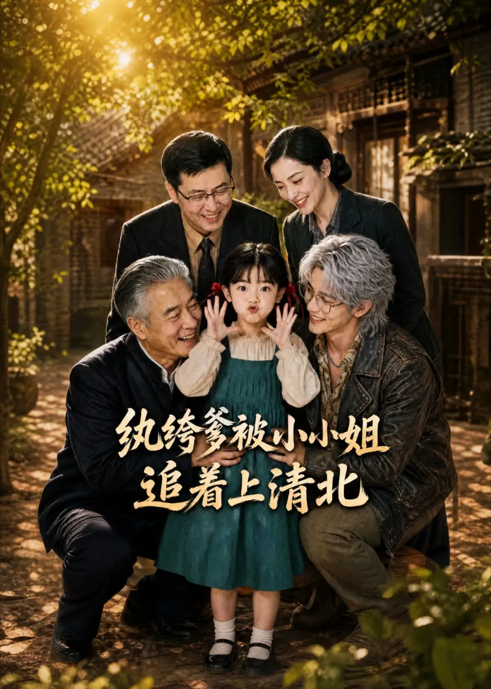 纨绔爹被小小姐追着上清北 - 短剧短剧海报图片