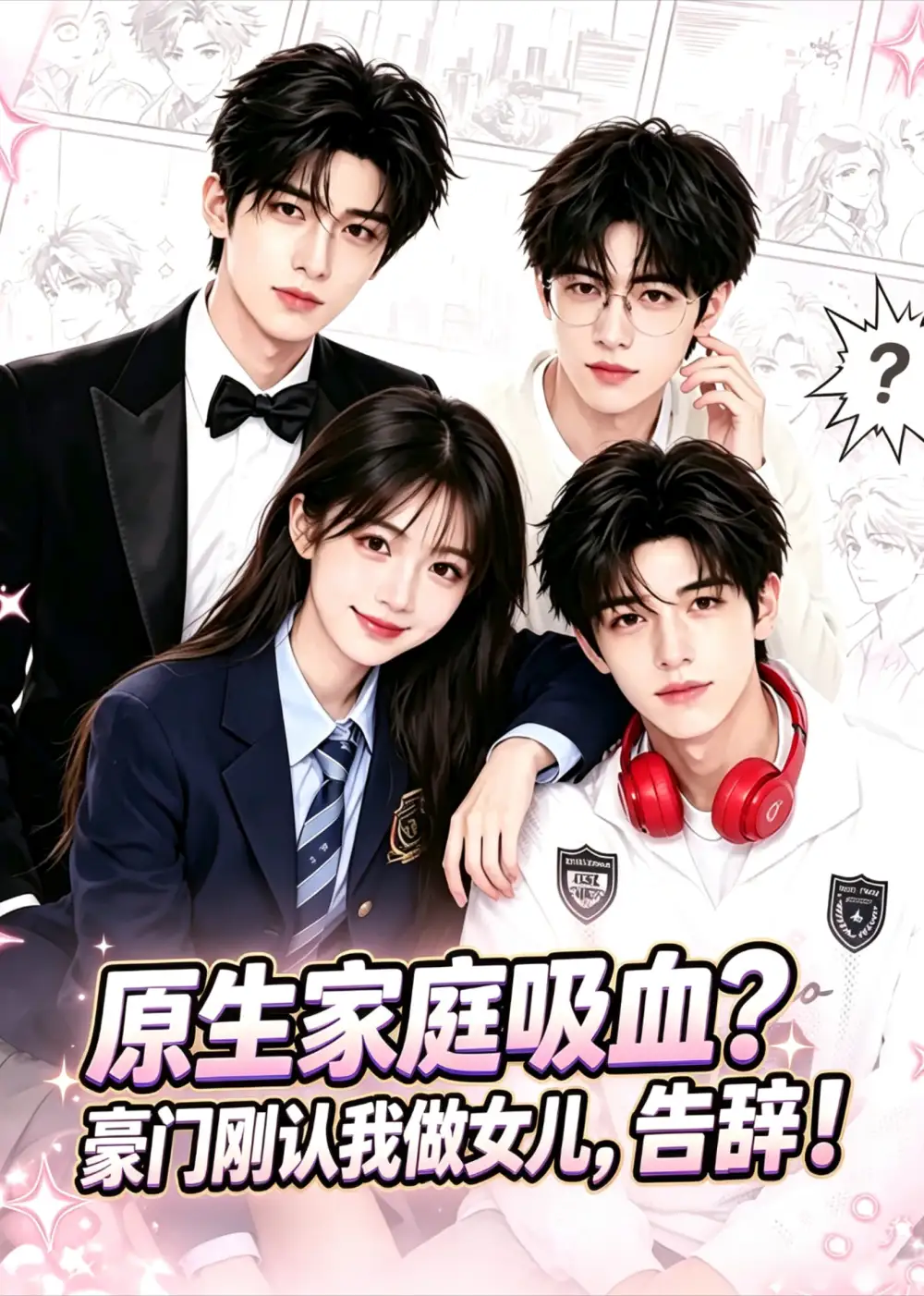 原生家庭吸血？豪门刚认我做女儿，告辞！&原生家庭吸血豪门刚认我做女儿告辞 - 短剧短剧海报图片