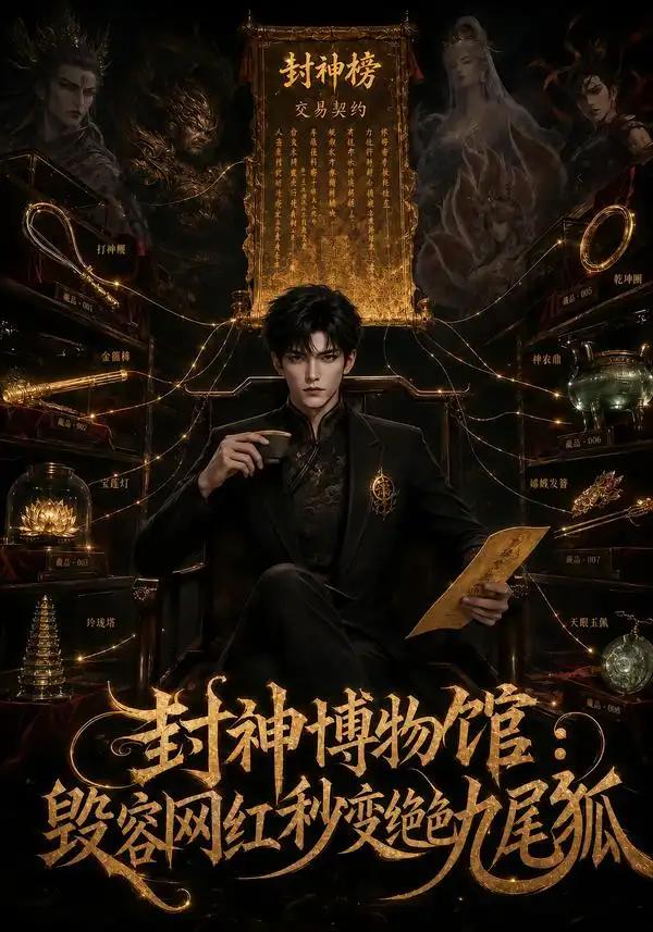 封神博物馆:毁容网红秒变绝色九尾狐&封神博物馆毁容网红秒变绝色九尾狐