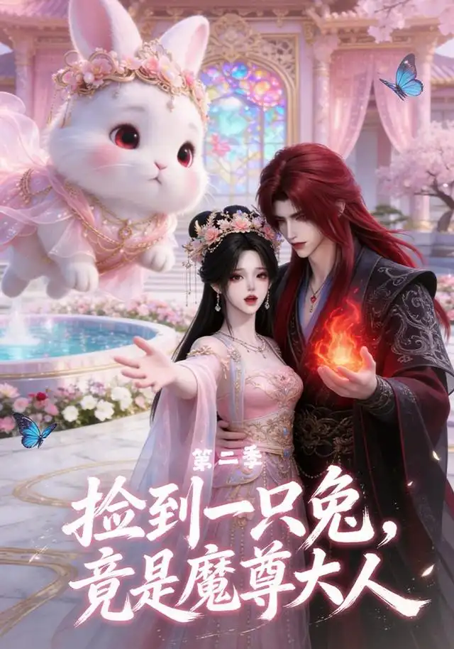捡到一只兔，竟是魔尊大人第二季&捡到一只兔竟是魔尊大人第二季 - 短剧短剧海报图片