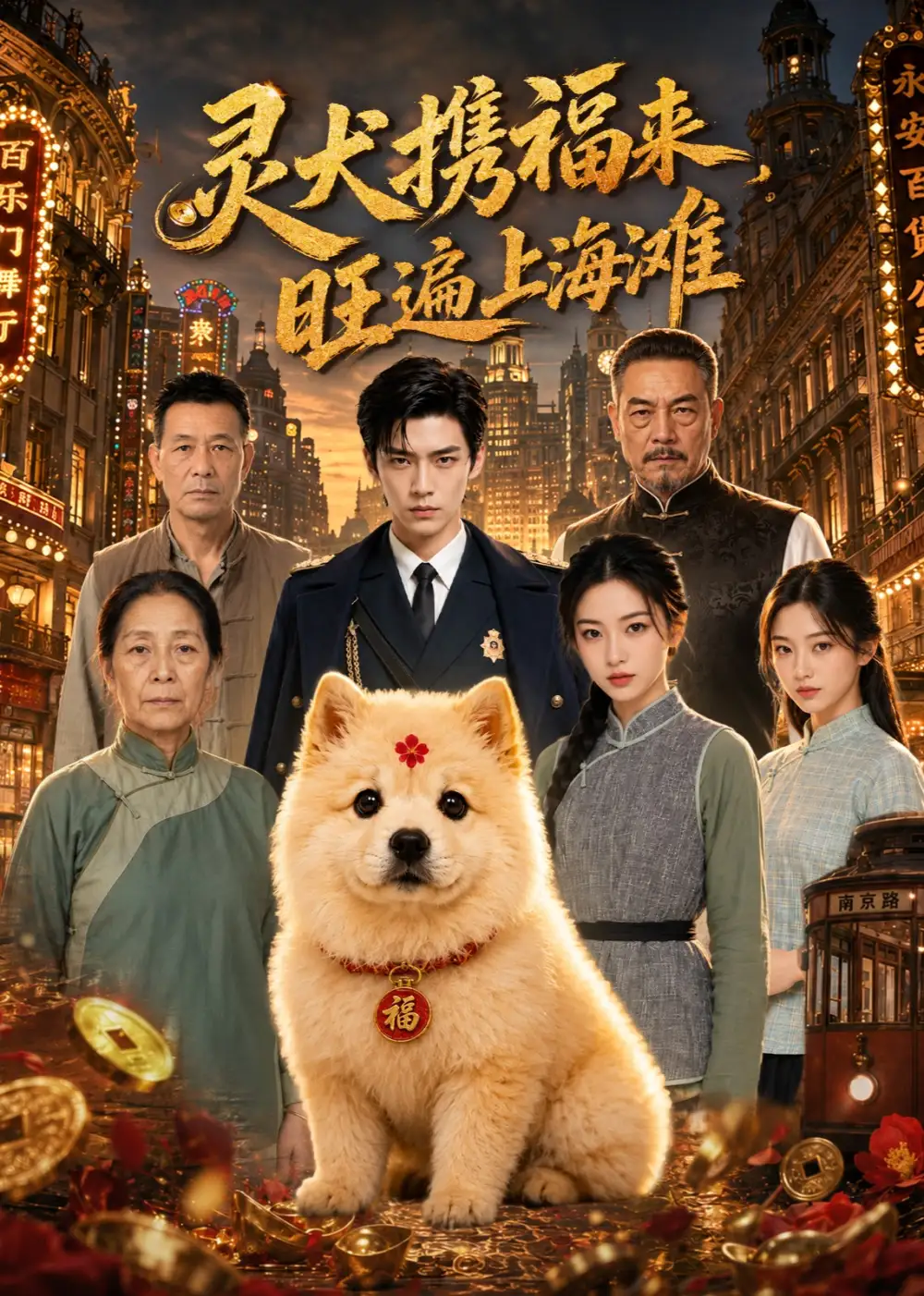 灵犬携福来,旺遍上海滩&灵犬携福来旺遍上海滩