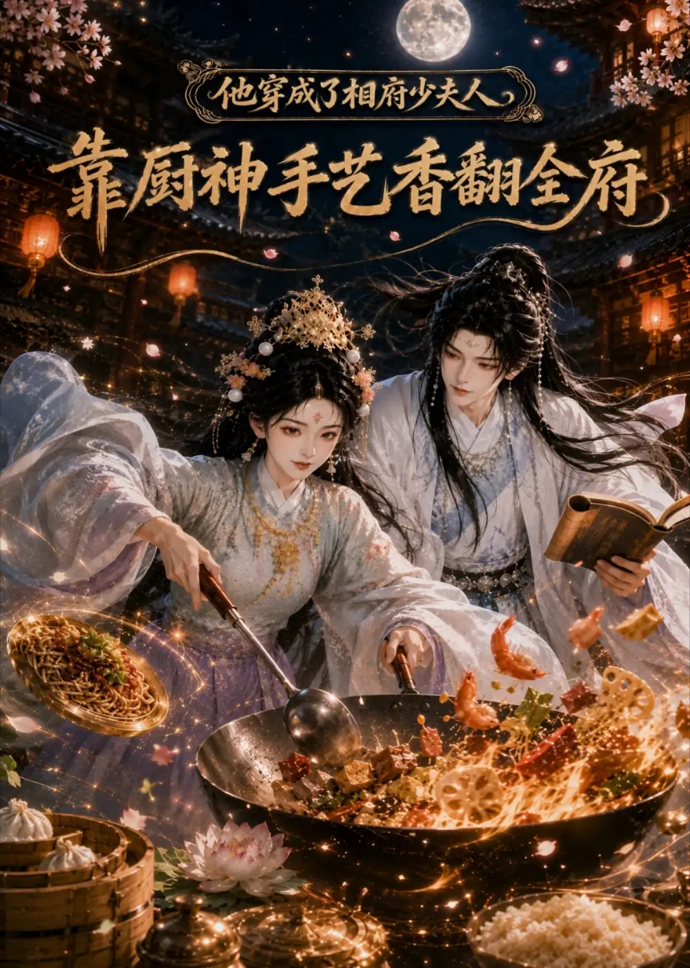 他穿成了相府少夫人,靠厨神手艺香翻全府&他穿成了相府少夫人靠厨神手艺香翻全府
