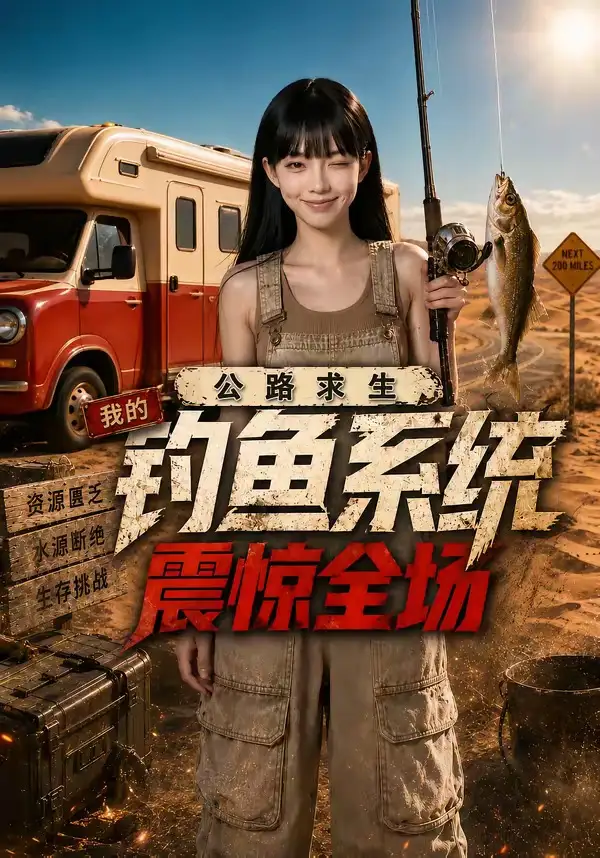 公路求生，我的钓鱼系统震惊全场&公路求生我的钓鱼系统震惊全场 - 短剧短剧海报图片
